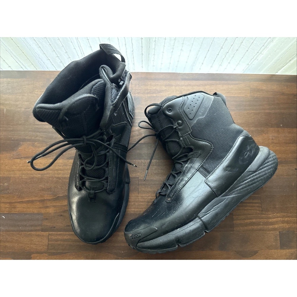 Under Armour 3027679 Mens Charged Valsetz 8" Side-Zip Waterproof Boots Size 10.5
